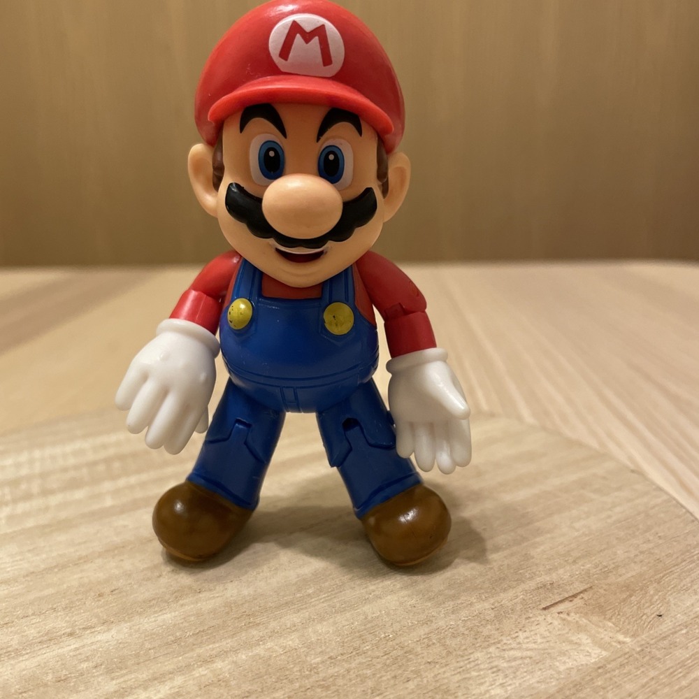 World of Nintendo Super Mario Articulated Posable 2015 Jakks Pacific 4" Figure